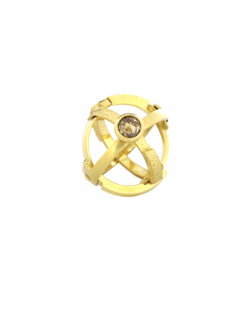 Armillary Ring – Facèré Jewelry Art - Main Image