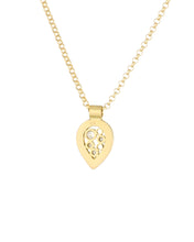 Load image into Gallery viewer, Tiny Teardrop Gold Pendant