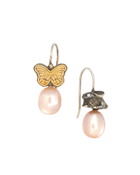 Rabbit & Butterfly Earrings