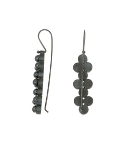 Hematite Multidot Earrings