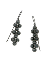 Load image into Gallery viewer, Hematite Multidot Earrings