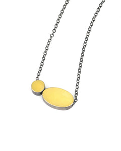 Oval & Dot Necklace