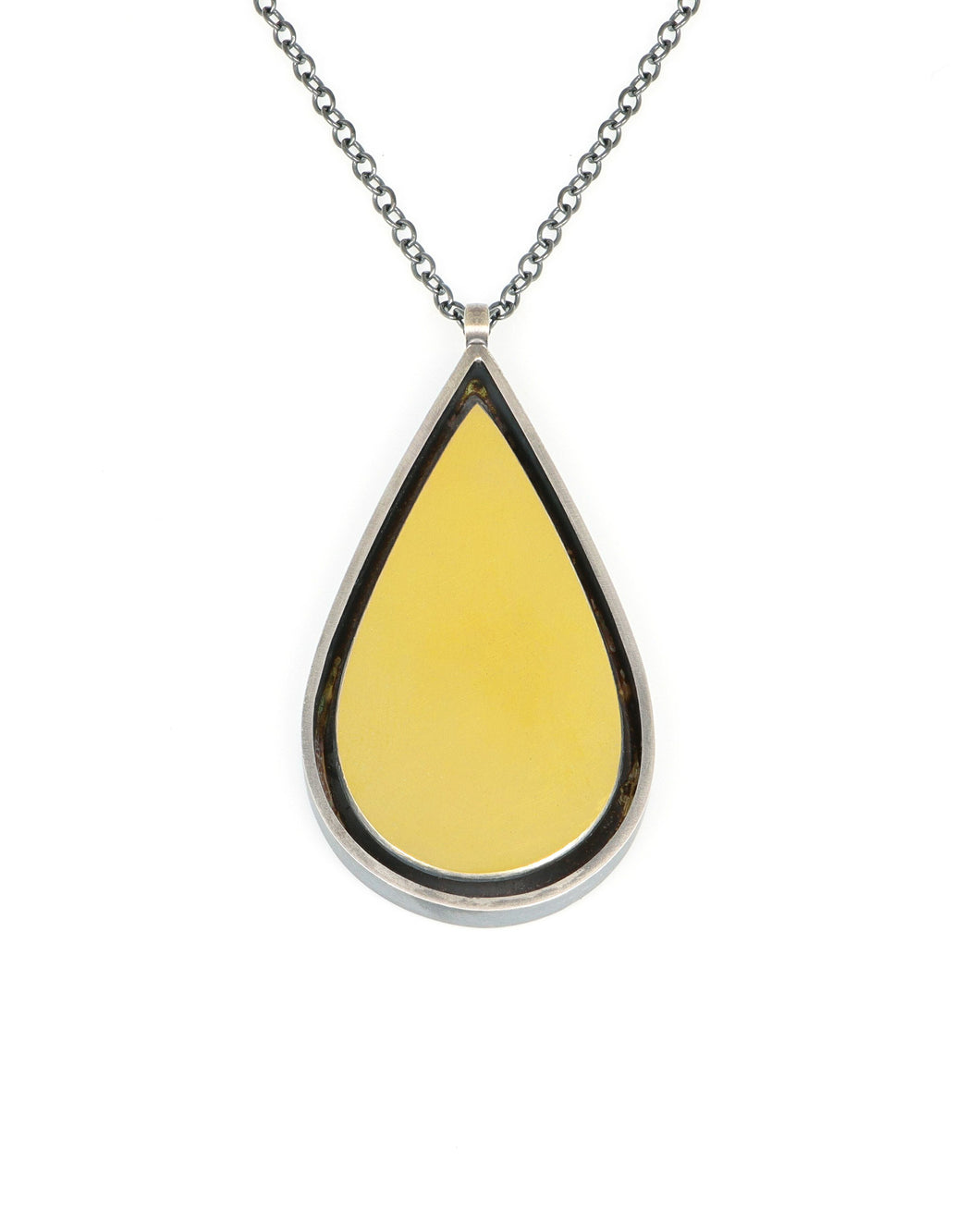 Floating Teardrop Necklace