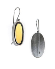 Load image into Gallery viewer, Floating Oval Earrings