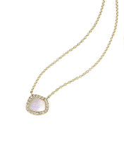 Load image into Gallery viewer, Mother of Pearl &amp; Diamonds Pendant