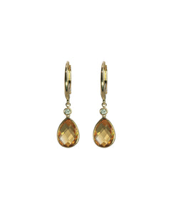 Citrine Drop Earrings