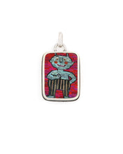 Load image into Gallery viewer, Little Blue Devil Pendant