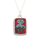 Load image into Gallery viewer, Little Blue Devil Pendant