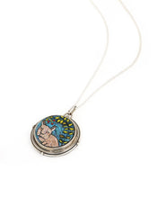 Load image into Gallery viewer, Sleepy Bunny Pendant