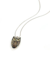 Load image into Gallery viewer, Grumpy Owl Pendant