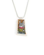 Load image into Gallery viewer, Gray Bunny Pendant