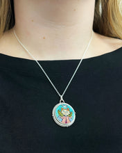 Load image into Gallery viewer, Carrot-Top Angel Pendant