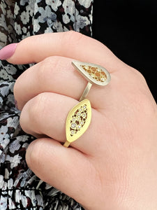 Petite Teardrop Ring