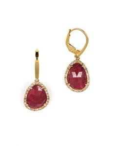 Ruby Earrings