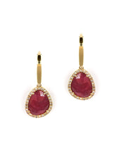 Load image into Gallery viewer, Ruby Earrings