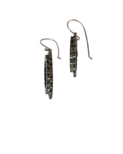 Double Lace Oval Diamond Earrings