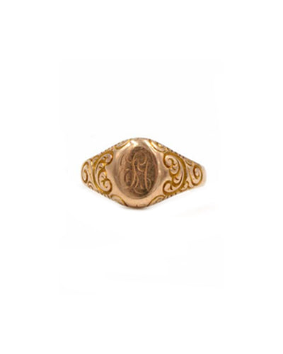Gold Signet Ring