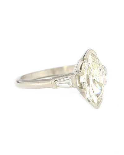 Platinum Marquise Ring