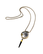 Load image into Gallery viewer, Smoke and Mirrors Pendant Onyx