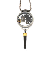Load image into Gallery viewer, Smoke and Mirrors Pendant Onyx