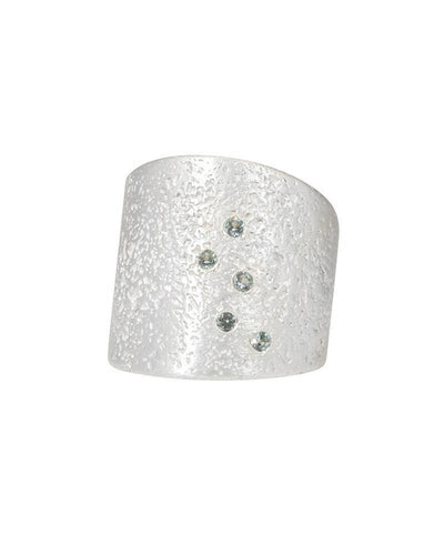 Textured Cuba Ring
