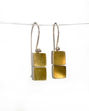 Load image into Gallery viewer, Double Square Earrings