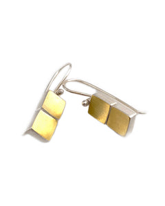 Double Square Earrings