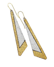 Load image into Gallery viewer, Long Abstract Earrings