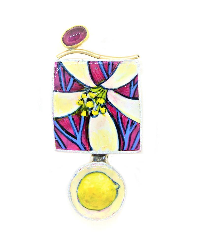 Lemon Blossom Brooch