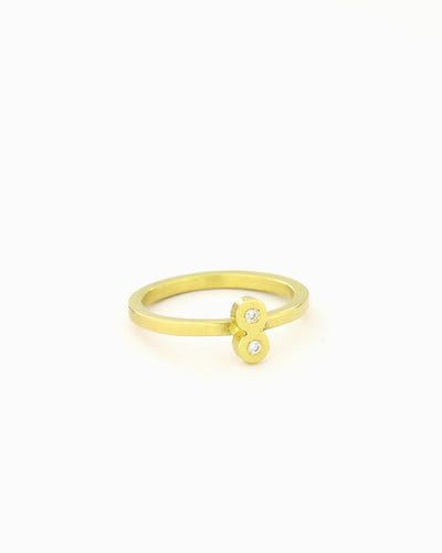 Double dainty Ring