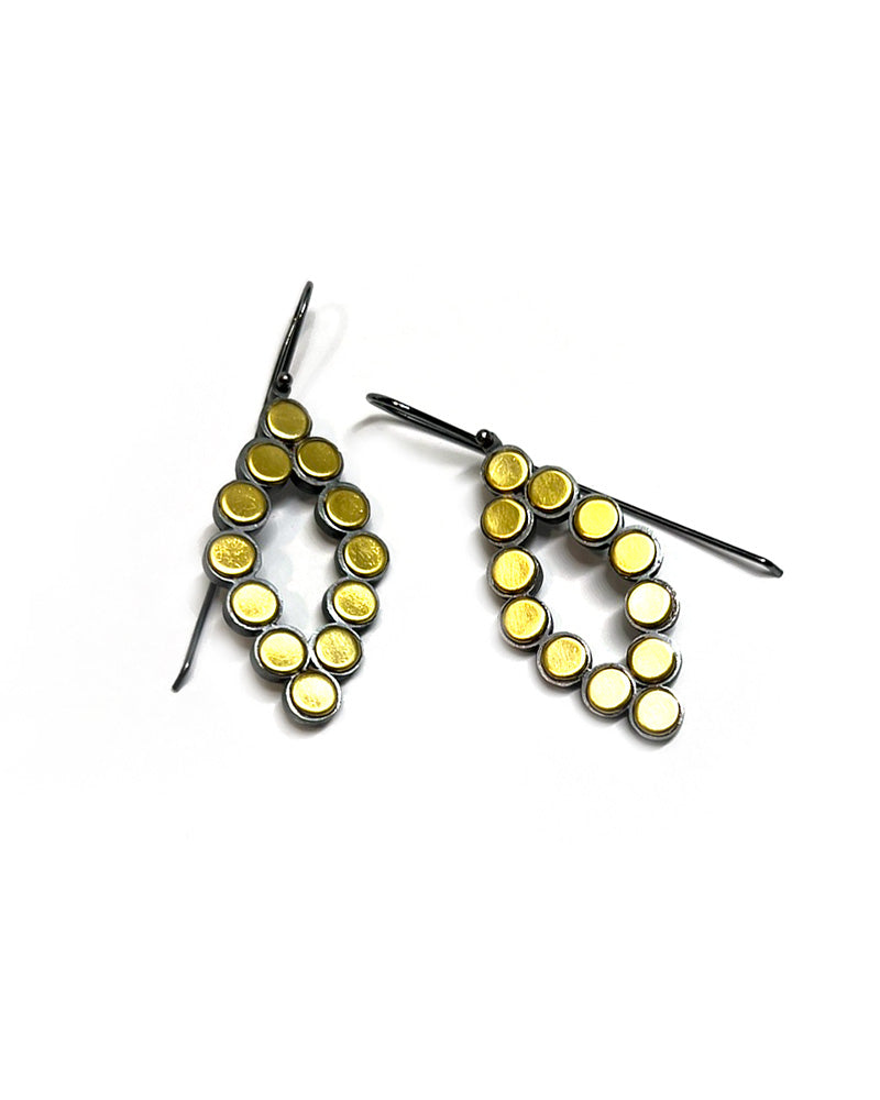 Multi Dot Diamond Earrings