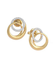 Load image into Gallery viewer, Gold Curls Earrings
