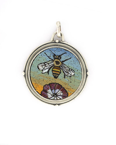 Sunset Bee Pendant