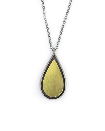 Floating Teardrop Necklace