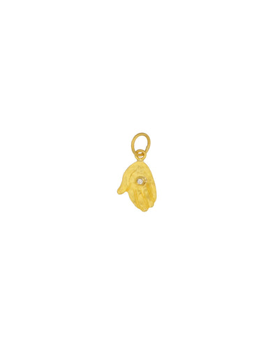 24k gold Giver Hand Pendant