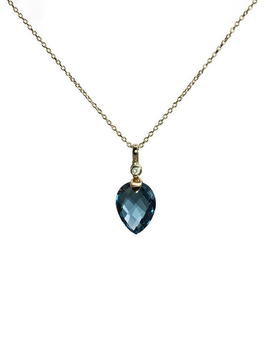 Faceted Topaz Necklace