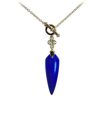 Shield Lapis Necklace