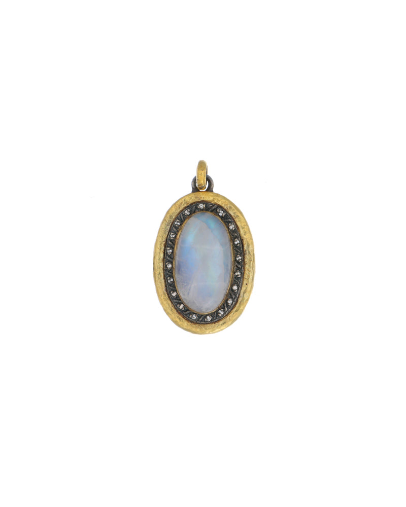 Oval Moonstone Pendant