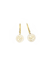 Load image into Gallery viewer, Petite Circle Dangle earrings