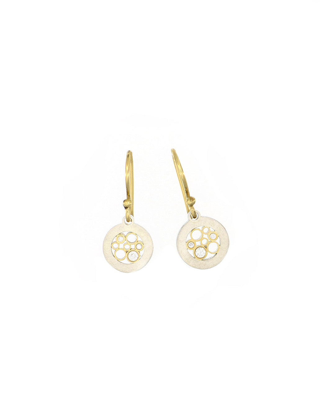 Petite Circle Dangle earrings