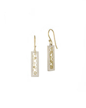 Load image into Gallery viewer, Tall Rectangle Dangle Earrings