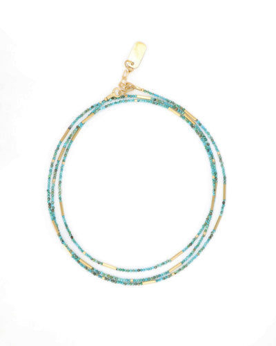 Turquoise Bead Necklace