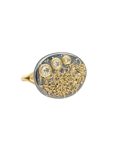 Dusted Signet Ring