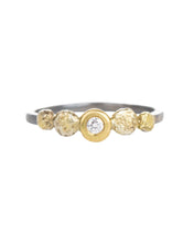 Load image into Gallery viewer, In Bloom Stacking Ring - 22k Dusted Blooms