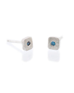 Teal Cell Studs