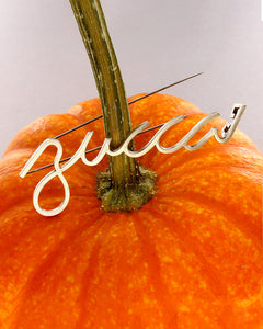 Zucca Pumpkin Brooch